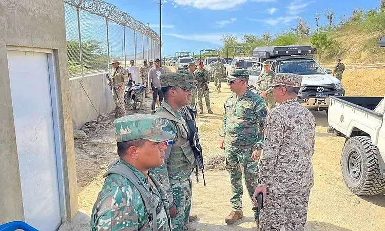 Ejército dominicano refuerza control fronterizo en recorrido de alto mando que marca tendencia de seguridad