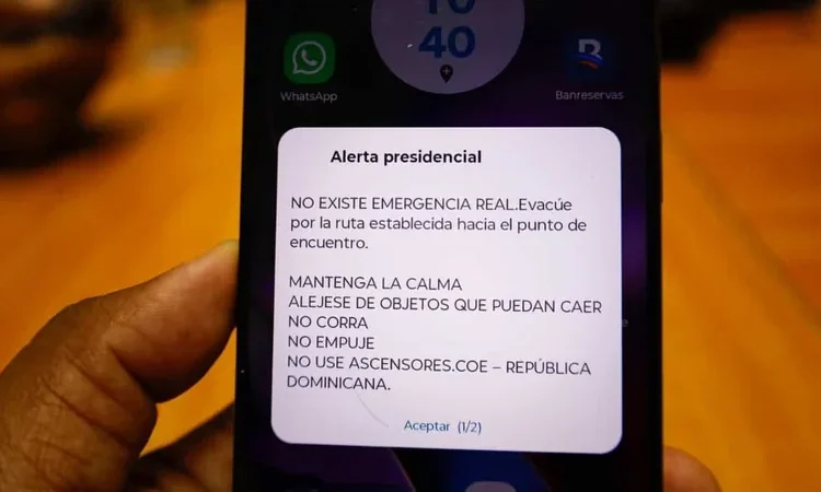 República Dominicana avanza hacia alertas masivas por celular en 70 días