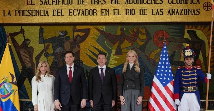 Rubio intensifica ofensiva antinarco en Sudamérica con Ecuador como epicentro