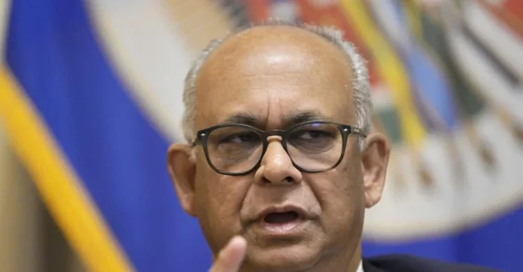Ramdin: OEA debe pasar de la condena a las sanciones contra Nicaragua
