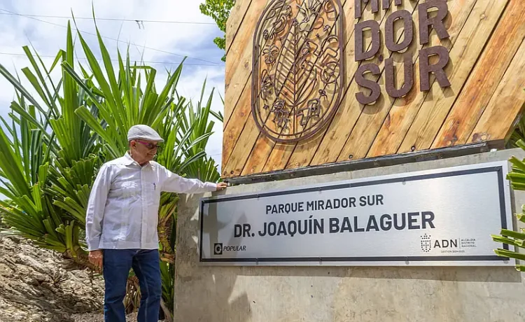 Distrito Nacional oficializa nombre de Balaguer en parque Mirador Sur en cumplimiento de resolución de 2019