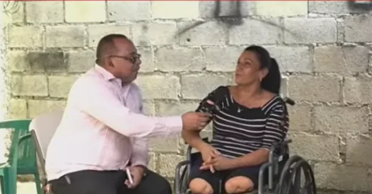Migrante dominicana pierde piernas en tren México y clama por prótesis
