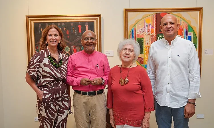 El paisaje dominicano de Guillo Pérez protagoniza visita guiada en Centro Cultural Taíno