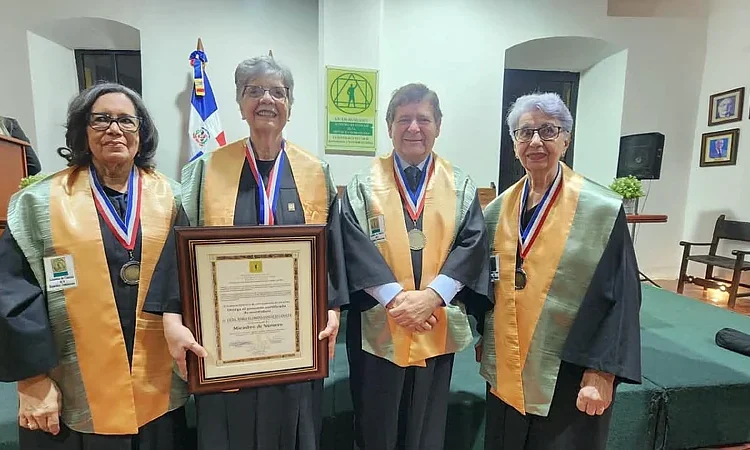 Historiadora dominicana ingresa a la Academia de Ciencias con investigación sobre unidades productivas de los siglos XVIII y XIX