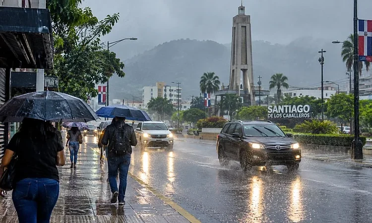 Indomet: débil vaguada dejará lluvias moderadas en ocho provincias este Día de las Mercedes