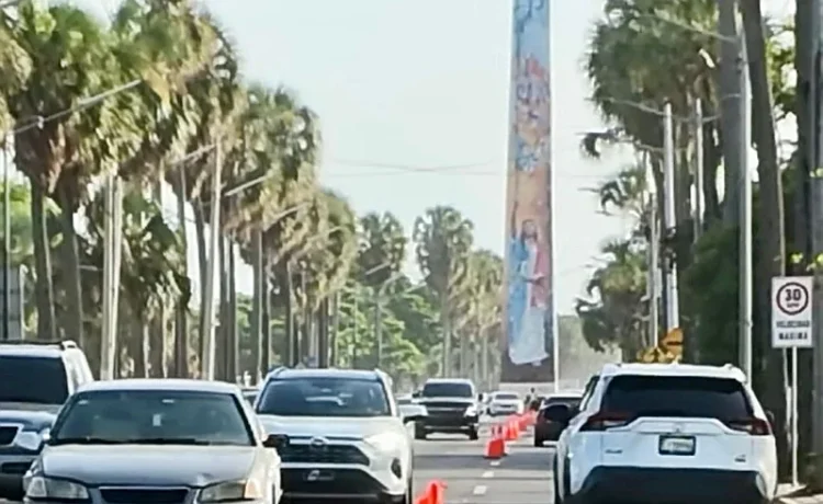 Digesett implementa contraflujo vespertino en el malecón para descongestionar el Gran Santo Domingo