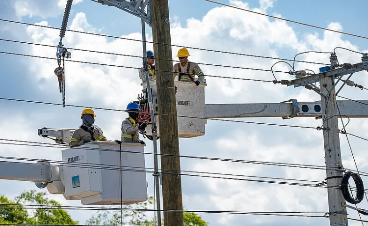 ETED interviene línea Pimentel-Hatillo para reforzar el sistema eléctrico nacional