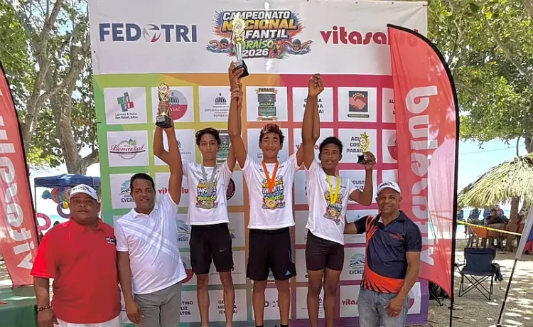 Fedotri cierra Campeonato Nacional Infantil de Acuatlón 2026 con nuevas promesas del deporte