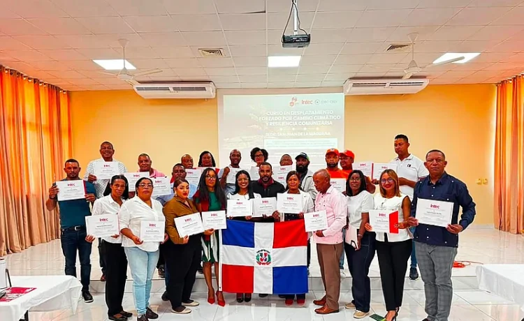 Intec impulsa resiliencia comunitaria frente al desplazamiento climático en República Dominicana