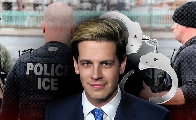 Milo Yiannopoulos, el ultraderechista que pidió deportaciones masivas, ahora detenido por ICE