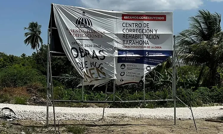 Proyecto penitenciario de RD$1,000 millones enfrenta rechazo de comunitarios en Canoa