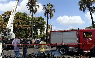 Identifican conductor de tanquero en accidente e incendio en la avenida George Washington