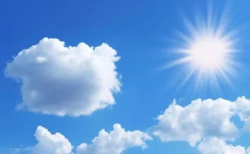 Indomet prevé un ambiente caluroso y despejado para este martes