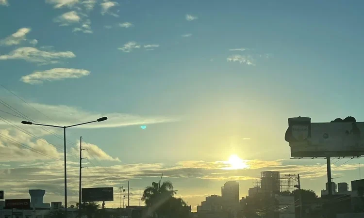 Indomet anuncia ambiente mayormente soleado con chubascos aislados en algunas zonas
