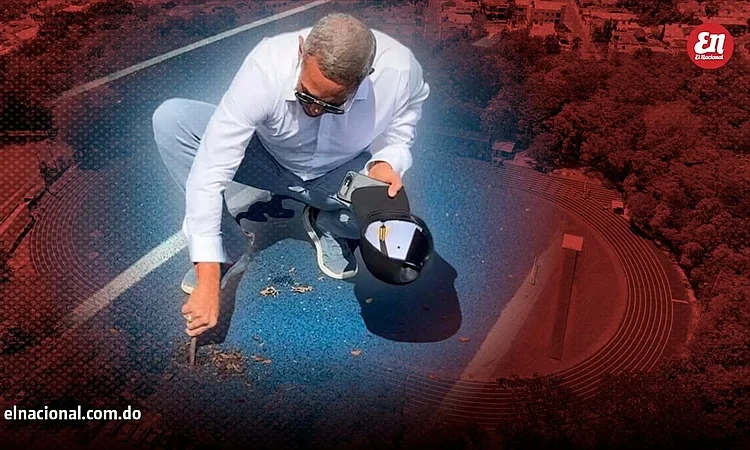 Franklin Romero cuestiona las condiciones de pista de atletismo de San Francisco de Macorís