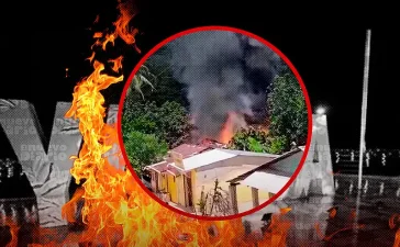 Incendio destruye vivienda en Yásica Arriba; no hubo lesionados