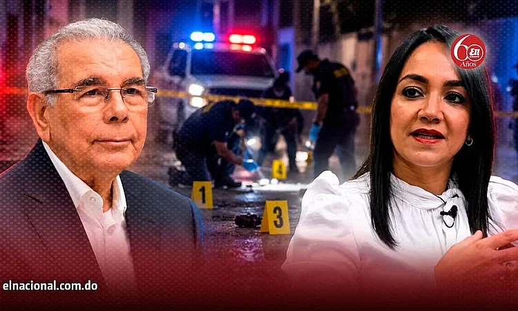 Maride Raful revela que gobiernos de Danilo Medina superaron a Abinader en reducción de homicidios, según cifras oficiales