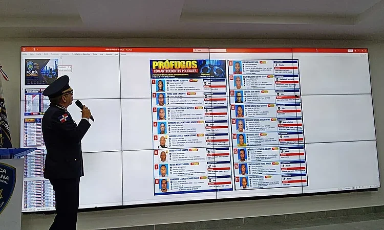 Llamado de Abinader acelera entregas: 29 requeridos se ponen a disposición de la Policía Nacional