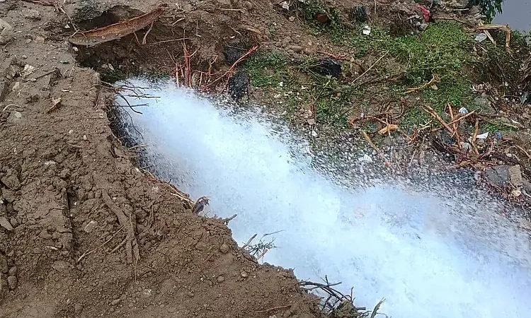 Falla en acueducto Haina-Manoguayabo evidencia desperdicio de agua por obras mal planificadas