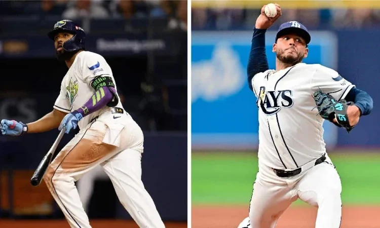 El peso dominicano en los Rays: Caminero y Peralta, claves para la Serie Mundial