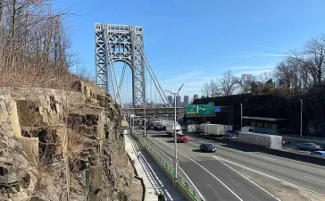 Violencia en el puente George Washington: conductor asesinado a tiros y sospechoso en fuga