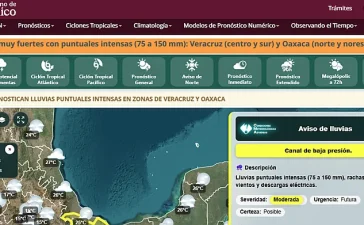 Vance, la nueva tormenta del Pacífico que amenaza con ser huracán categoría 3