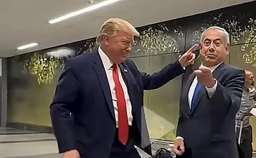 Netanyahu publica en TikTok video con IA de Trump bailando "Dame Hombro" de Bulin 47 y alcanza 9.2 millones de vistas