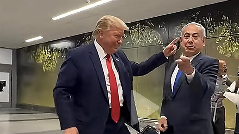Netanyahu publica en TikTok video con IA de Trump bailando 