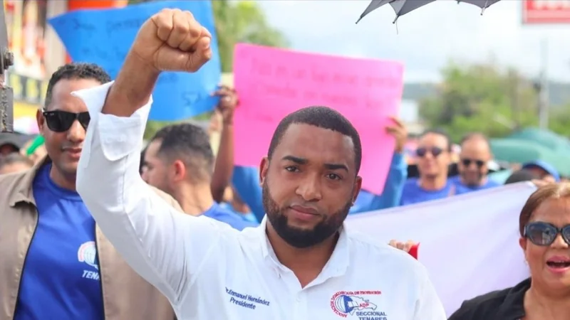 ADV radicaliza protestas en Tenares: paro de brazos caídos y suspensión de actividades del MINERD