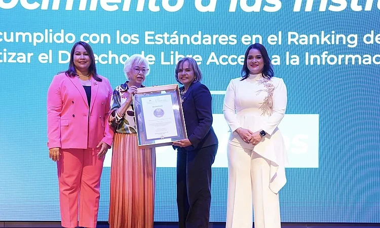 TSE revalida liderazgo en transparencia con tercer galardón Oro de la DIGEIG