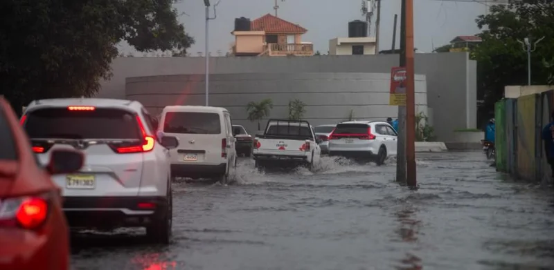 Lluvias extremas: Gran Santo Domingo y siete provincias bajo alerta amarilla por 72 horas