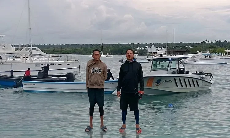 Armada Dominicana rescata a dos pescadores a la deriva en el Caribe y descarta ilícitos