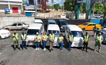 Intrant intensifica fiscalización: seis vehículos retenidos en Ciudad Juan Bosch