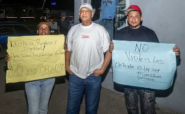 Tercer día de protestas en Pedro Brand: más de 300 familias reclaman pagos justos por sus viviendas
