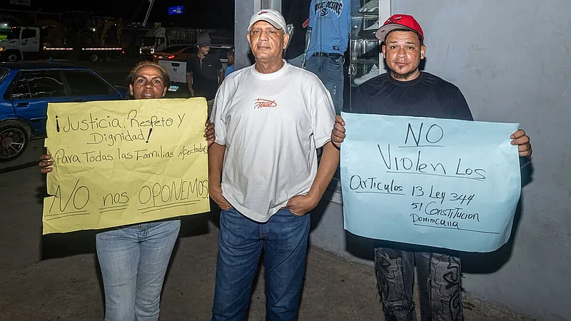 Tercer día de protestas en Pedro Brand: más de 300 familias reclaman pagos justos por sus viviendas