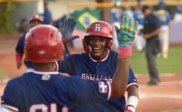 Dominicana sigue imparable en el Premundial U-18 tras vencer a Brasil