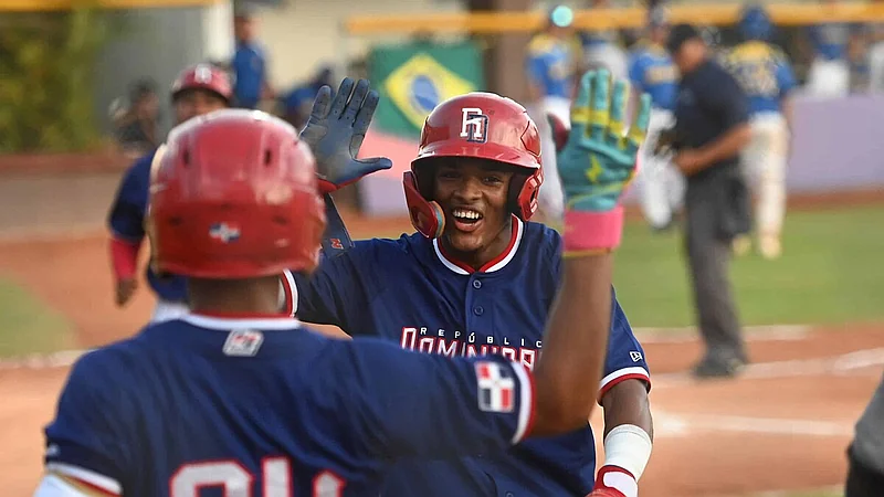 República Dominicana sigue imparable en el Premundial U18 tras vencer a Brasil