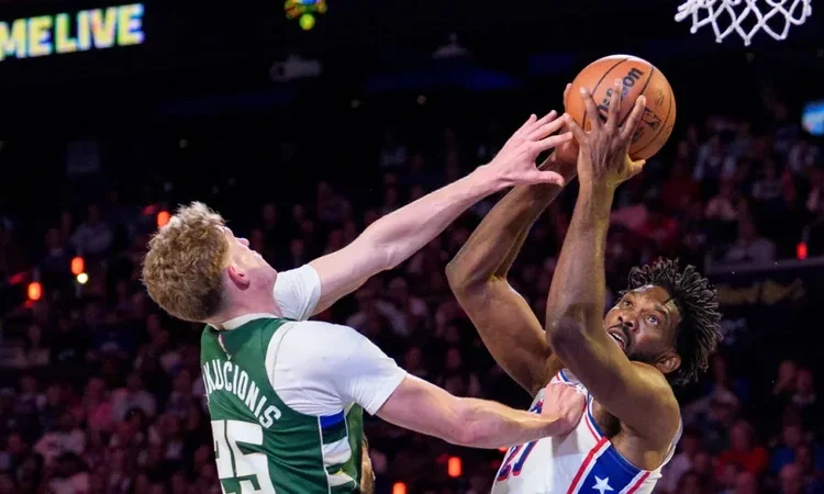 Sixers extienden su invicto con Embiid imparable y LeBron ausente
