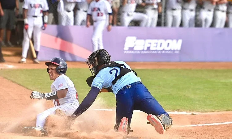 Estados Unidos impone su poderío y vence 16-1 a Dominicana en el Sub-18