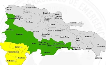 Vaguada activa alertas en 13 provincias: COE sube a amarilla cuatro demarcaciones y emite recomendaciones