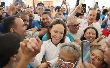 Washington reivindica su papel en el retorno de Machado y apunta a una transición venezolana