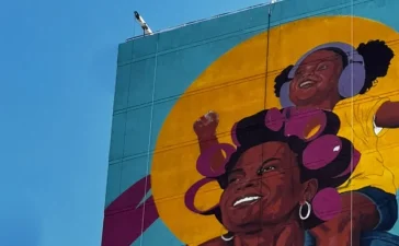 Angurria rompe récord con mural de 260 pies en el Bronx y consolida el arte dominicano en EE. UU.