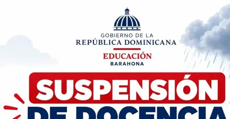 Lluvias obligan a suspender clases en Barahona y Pedernales: COE eleva alerta amarilla en cuatro provincias