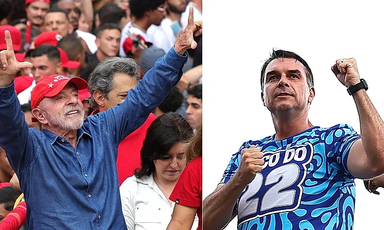 Segunda vuelta en Brasil: Flávio Bolsonaro lidera con ajustado margen sobre Lula