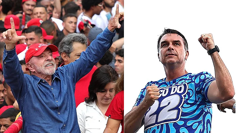 Segunda vuelta en Brasil: Flávio Bolsonaro lidera con ajustado margen sobre Lula