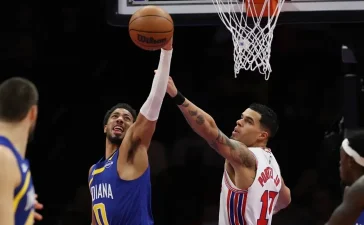 Haliburton brilla con 24 puntos y 10 asistencias en paliza de Pacers a Nets