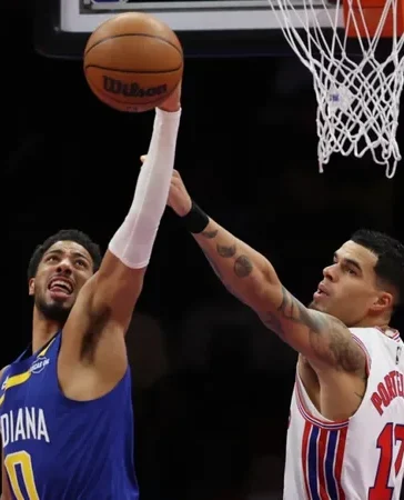 Haliburton brilla con 24 puntos y 10 asistencias en paliza de Pacers a Nets