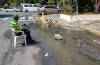 Derrame de aguas residuales en Mata Hambre evidencia problemas de saneamiento urbano