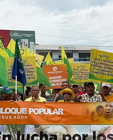 El arroz en jaque: protesta en Nagua contra fin de aranceles pone en alerta la seguridad alimentaria