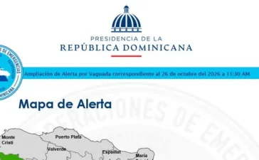 COE eleva a 17 provincias bajo alerta por vaguada; 103 viviendas y 19 acueductos afectados